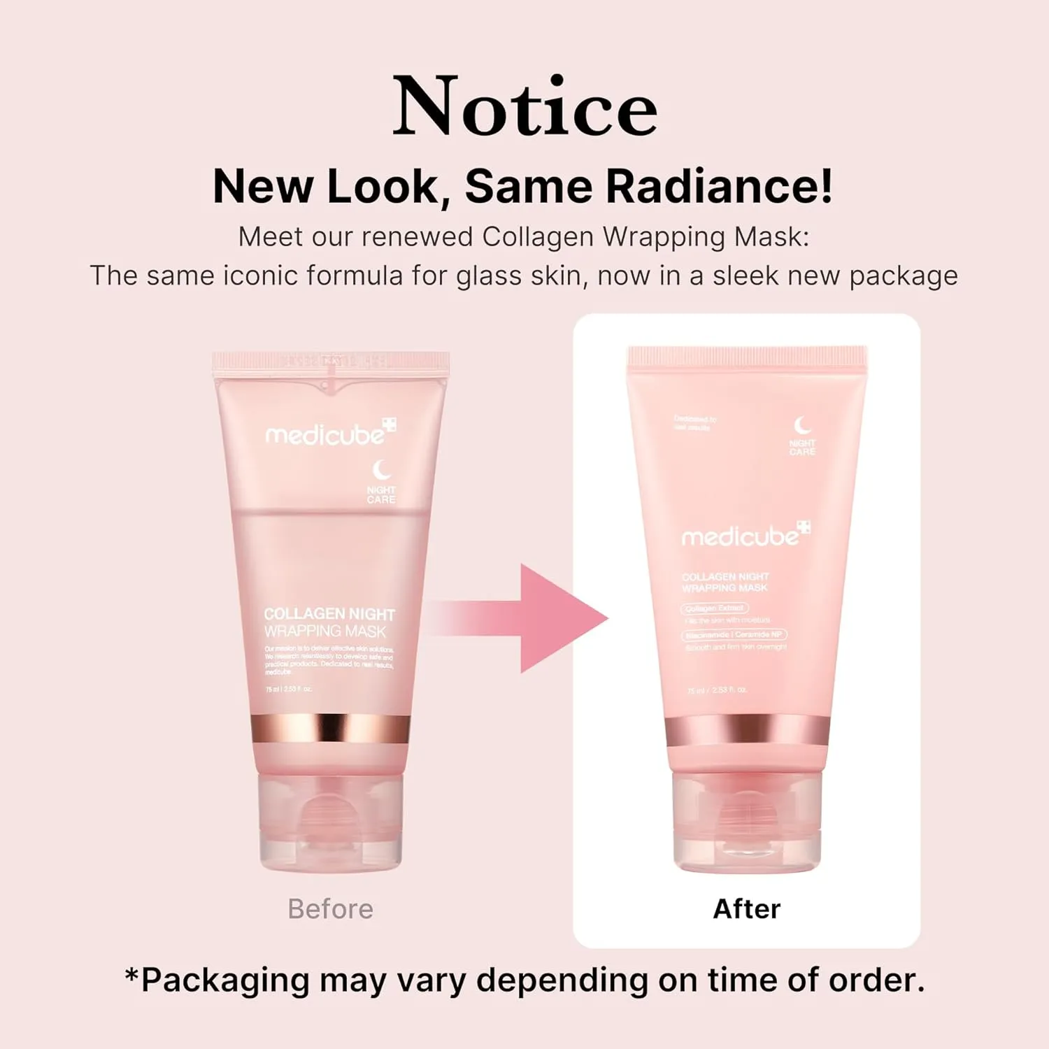 [ MEDICUBE ] COLLAGEN NIGHT WRAPPING MASK 75ml / 2.53 fl.oz
