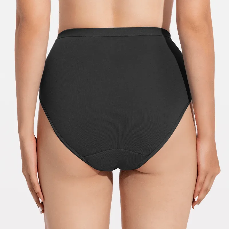 【1 ORDER 3 SIZES】Beautikini Stretch Seamless High-Waisted Heavy Flow  Period Underwear