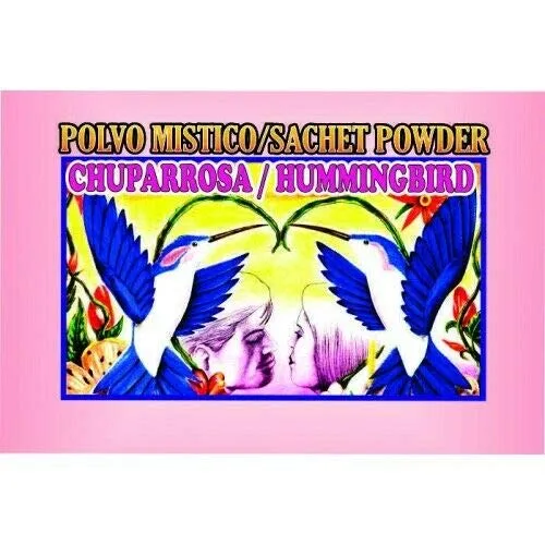 1 PIECE BRYBRADAN HUMMINGBIRD POWDER/CHUPARROSA POLVO EN BOLSA 1/2 OZ 14 GR