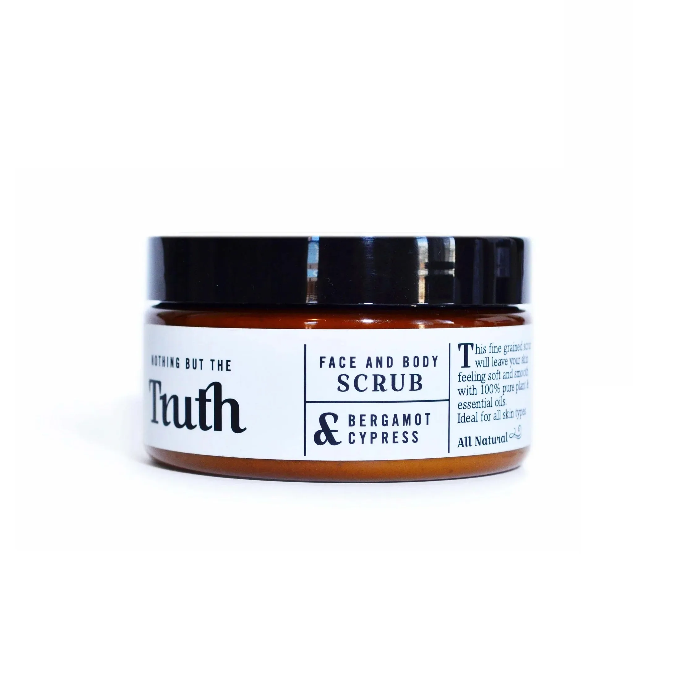 100g Face & Body Scrub - Bergamot & Cypress