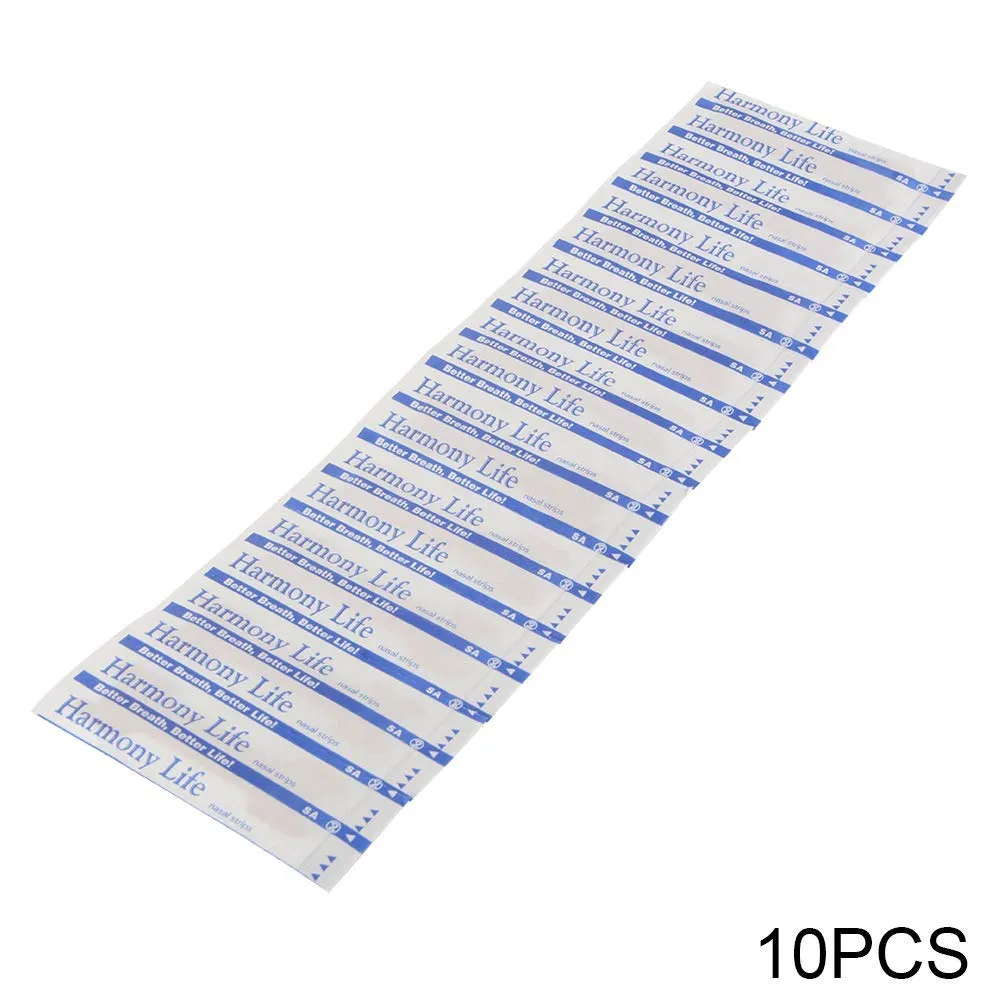 100pcs Disposable Better Breath Nasal Strips Large Right Way to Stop Snore Anti Snoring Improve Sleep Quality
