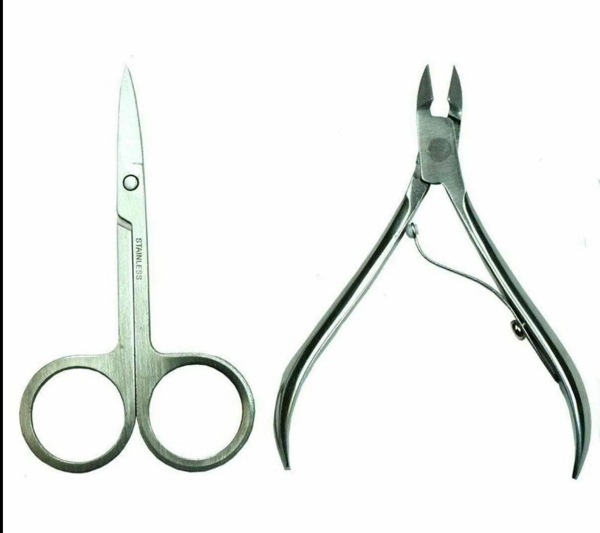 12 Women’s Pink Manicure Pedicure Kit Nail Clippers Scissors