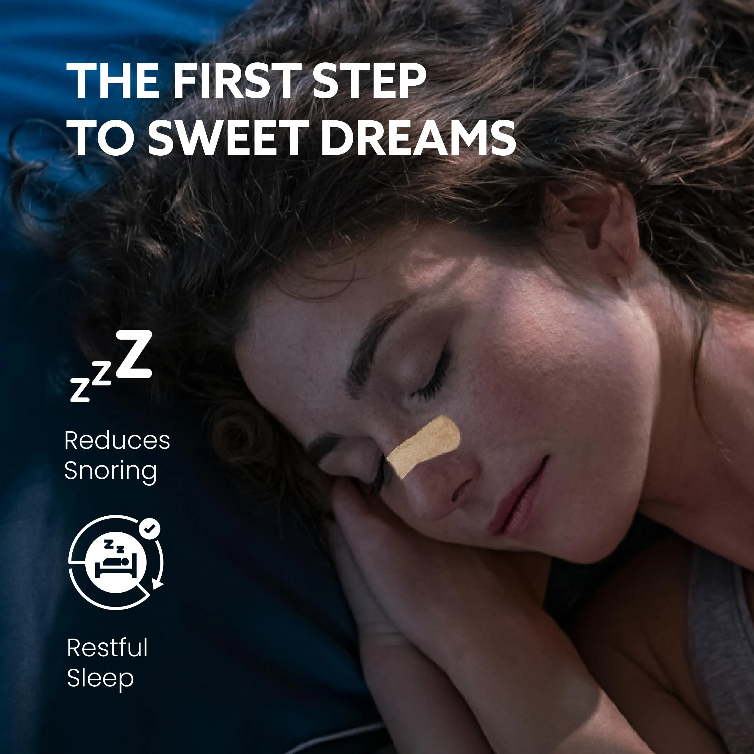 120 Nose plasters snoring Snore Stopper New Shape incl. Travel Box (Anti snoring Nose Plaster Better Breathing) Nose Strips Against snoring Nose Strips (120xNose Tape Brown)