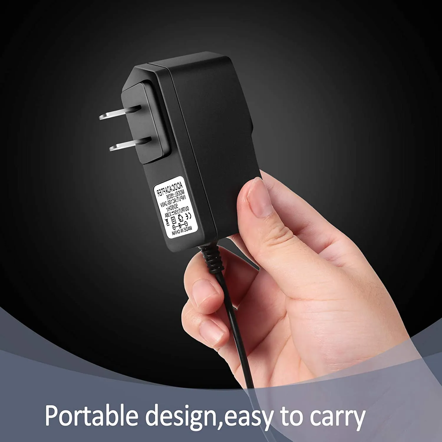 15V Replacement Shaver Charger Replacement Charger Cord Portable Adapter Universal Replace Charger Cord Compatible with Philips HQ8505 Norelco Electric Shaver