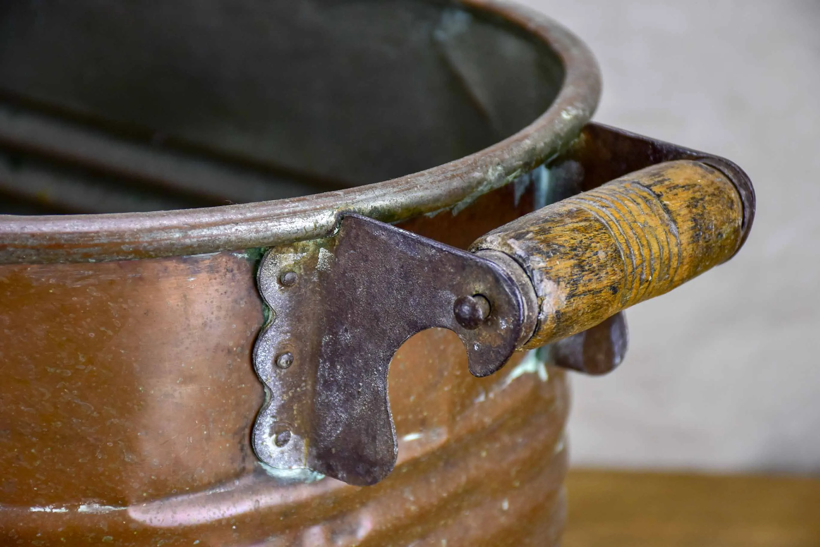 18th Century French copper children's bath