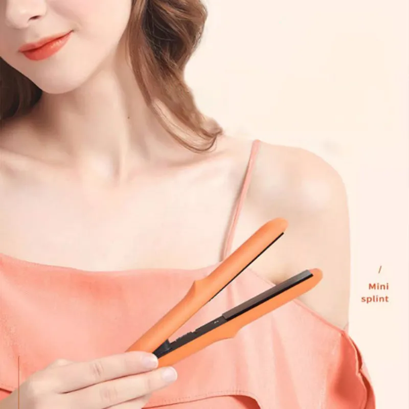 ⏳2-in-1 Mini Curling Wand & Flat Iron Hair Straightener