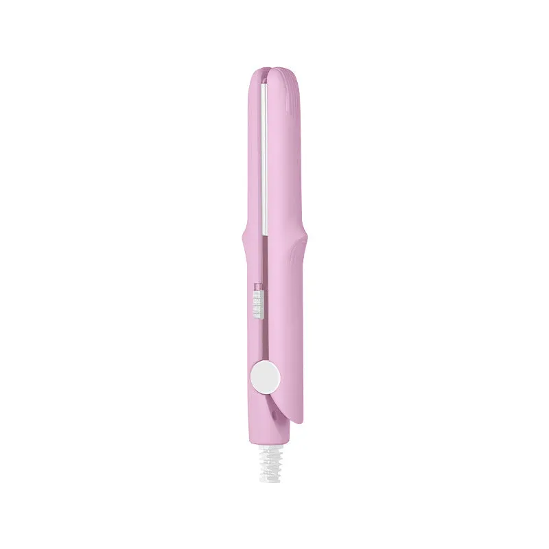 ⏳2-in-1 Mini Curling Wand & Flat Iron Hair Straightener