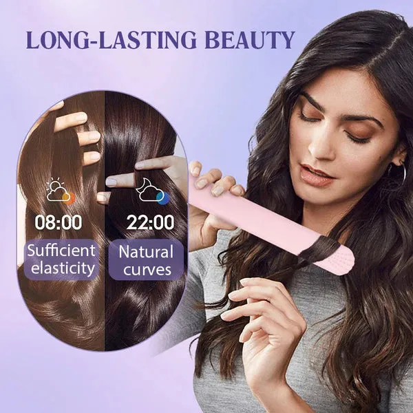 ⏳2-in-1 Mini Curling Wand & Flat Iron Hair Straightener