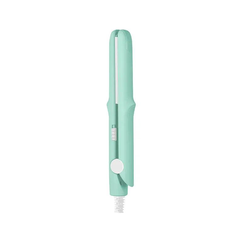 ⏳2-in-1 Mini Curling Wand & Flat Iron Hair Straightener