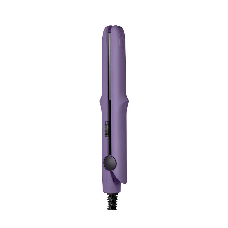 ⏳2-in-1 Mini Curling Wand & Flat Iron Hair Straightener