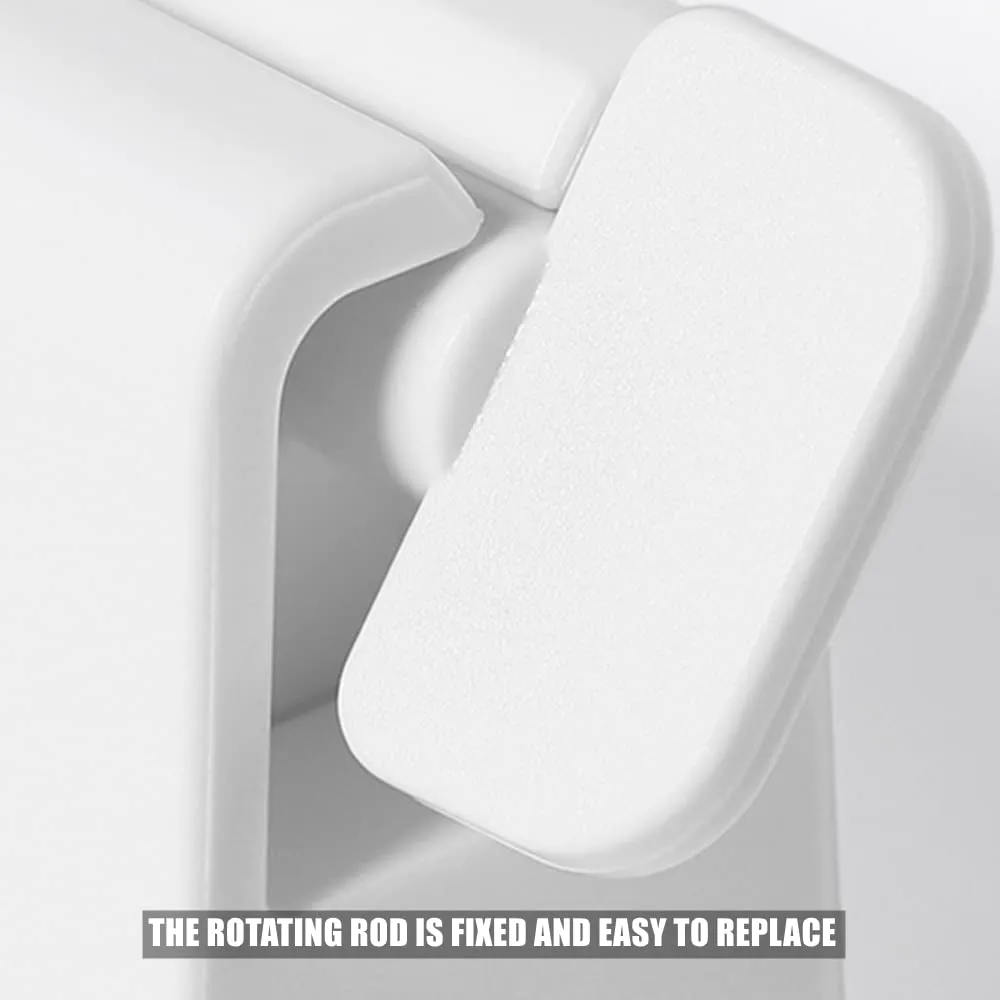 2 Pieces Toothpaste Squeezer,Rolling Tube Toothpaste Squeezer Toothpaste Seat Holder Stand Rotate Toothpaste Dispenser for Bathroom