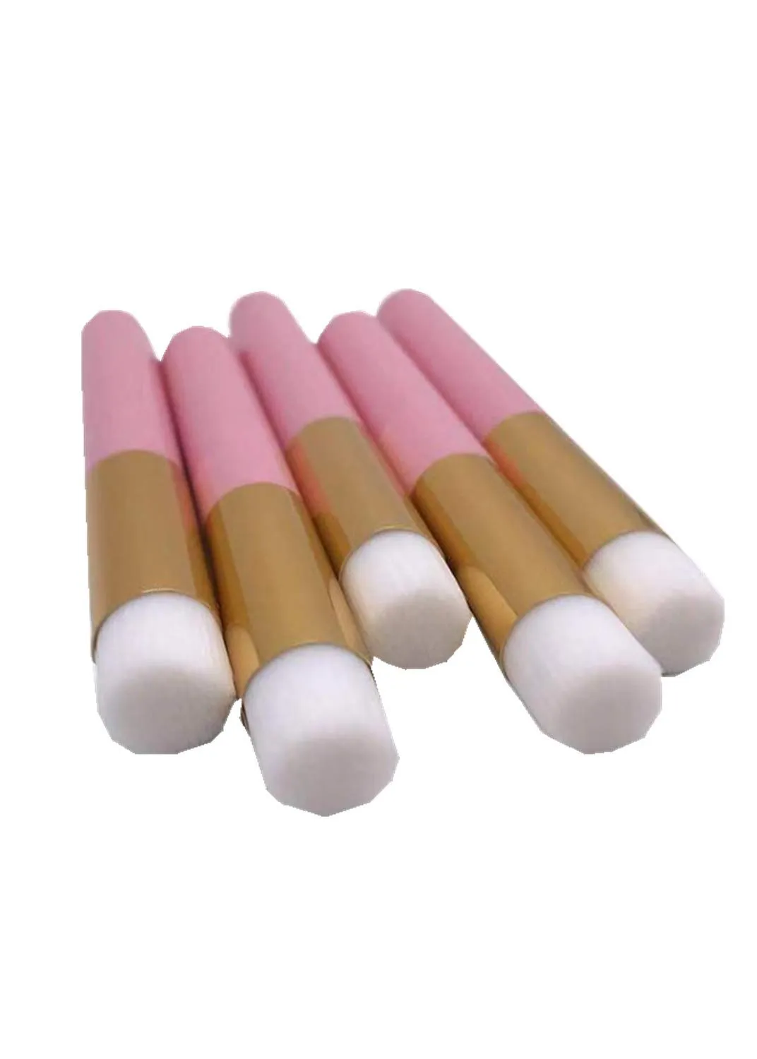 20 Pcs White Lash Shampoo Brush Eyelash Extensions Supplies Cosmetic Brushes Peel Off Blackhead Brush Remover Tool Lash Cleanser Soft Brushes (20PC)