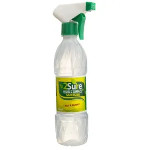 2Sure Hand & Surface Sanitiser Lemon Fragrance 500 ml