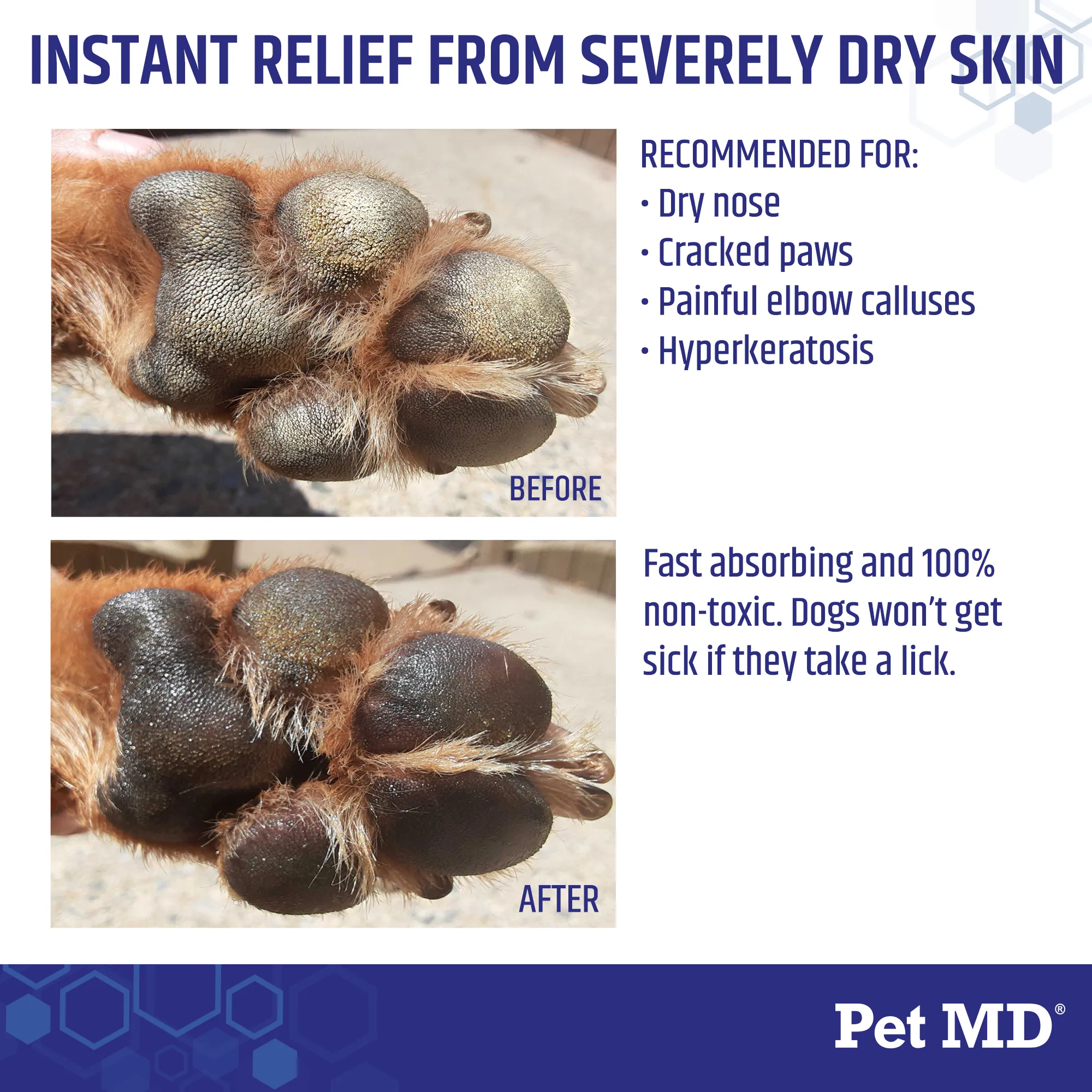 3-in-1 Pet Balm for Dogs - 2 oz