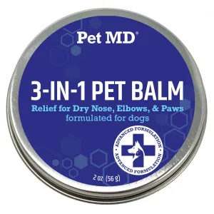 3-in-1 Pet Balm for Dogs - 2 oz