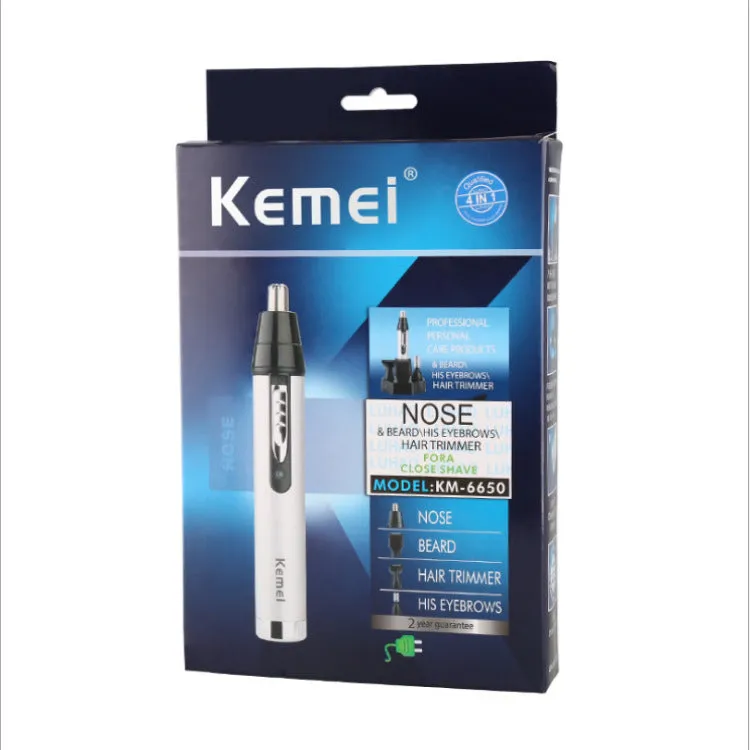 4 in1 Electric Nose Ear Trimmer Nasal Hair Cut Clipper Unisex Hair Remova