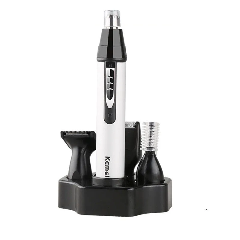 4 in1 Electric Nose Ear Trimmer Nasal Hair Cut Clipper Unisex Hair Remova