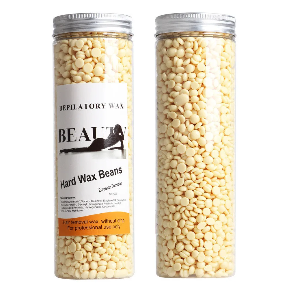 4 kinds 450g Hot Film Hard Wax Beans No Strip Depilatory Hot Film Hard Wax Pellet Waxing Bikini Hair Removal Bean #613