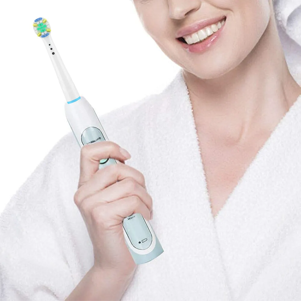 4Pcs Electric Toothbrush Replacement Heads Compatible with Oral B-Style 4