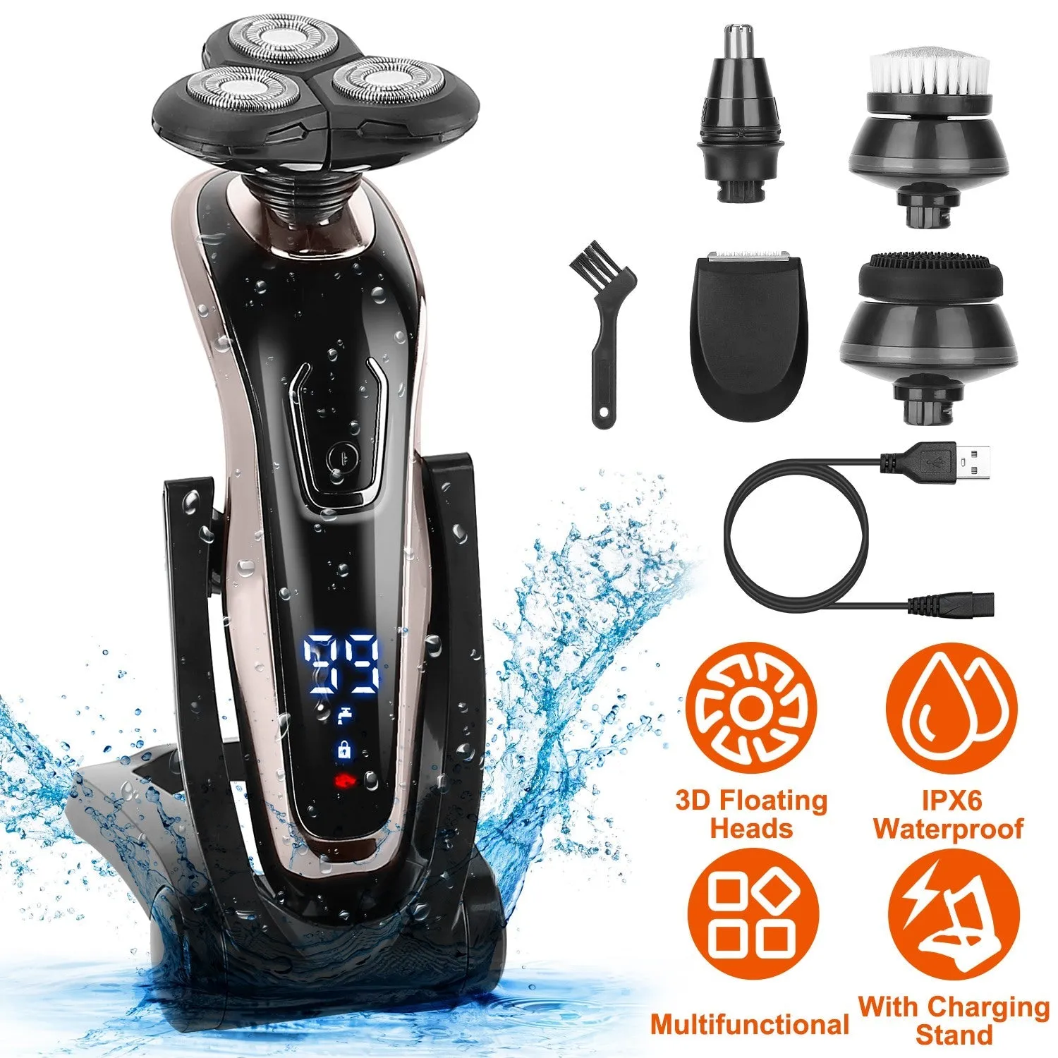 5-in-1 Electric Razor Shaver