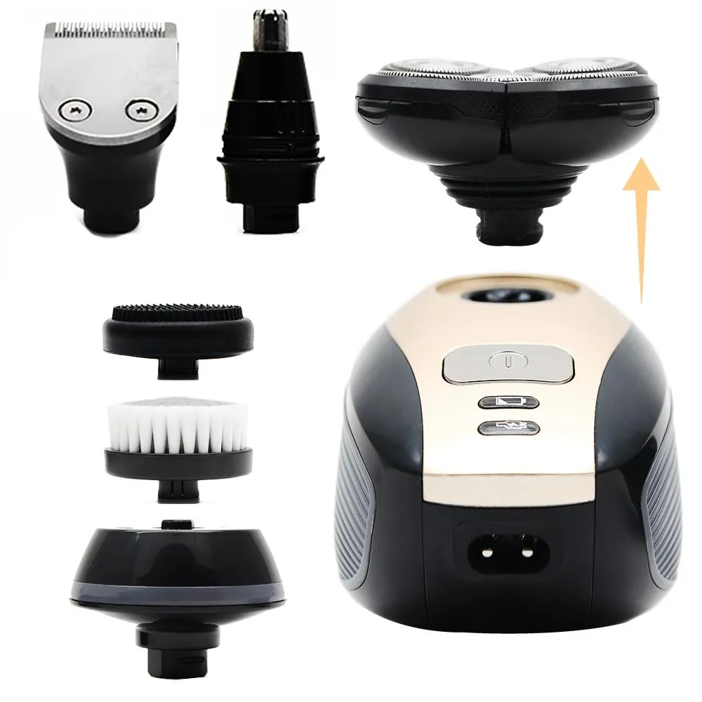 5 In 1 Men Rechargeable Electric Shaver Razor 5 Floating Head Beard SP