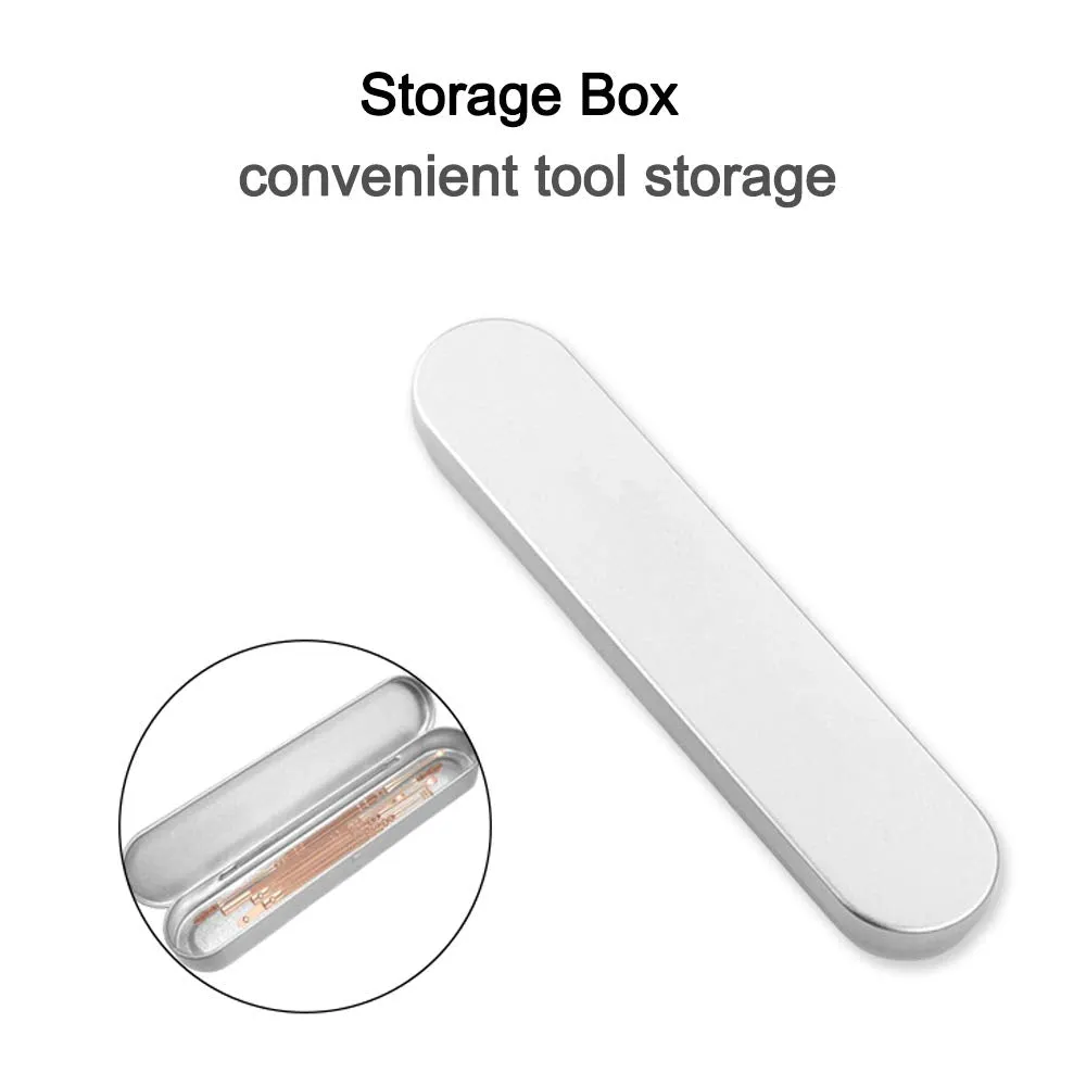 7 Pcs Ear Cleansing Tool Set, Ear Cleaner, Earwax Removal Kit, Earwax Removal Tools Safely and Gently Cleaning Ear Canal at Home, Exfolimates, Earwax Cleaners, Ear Cleansing Tool with Storage Box