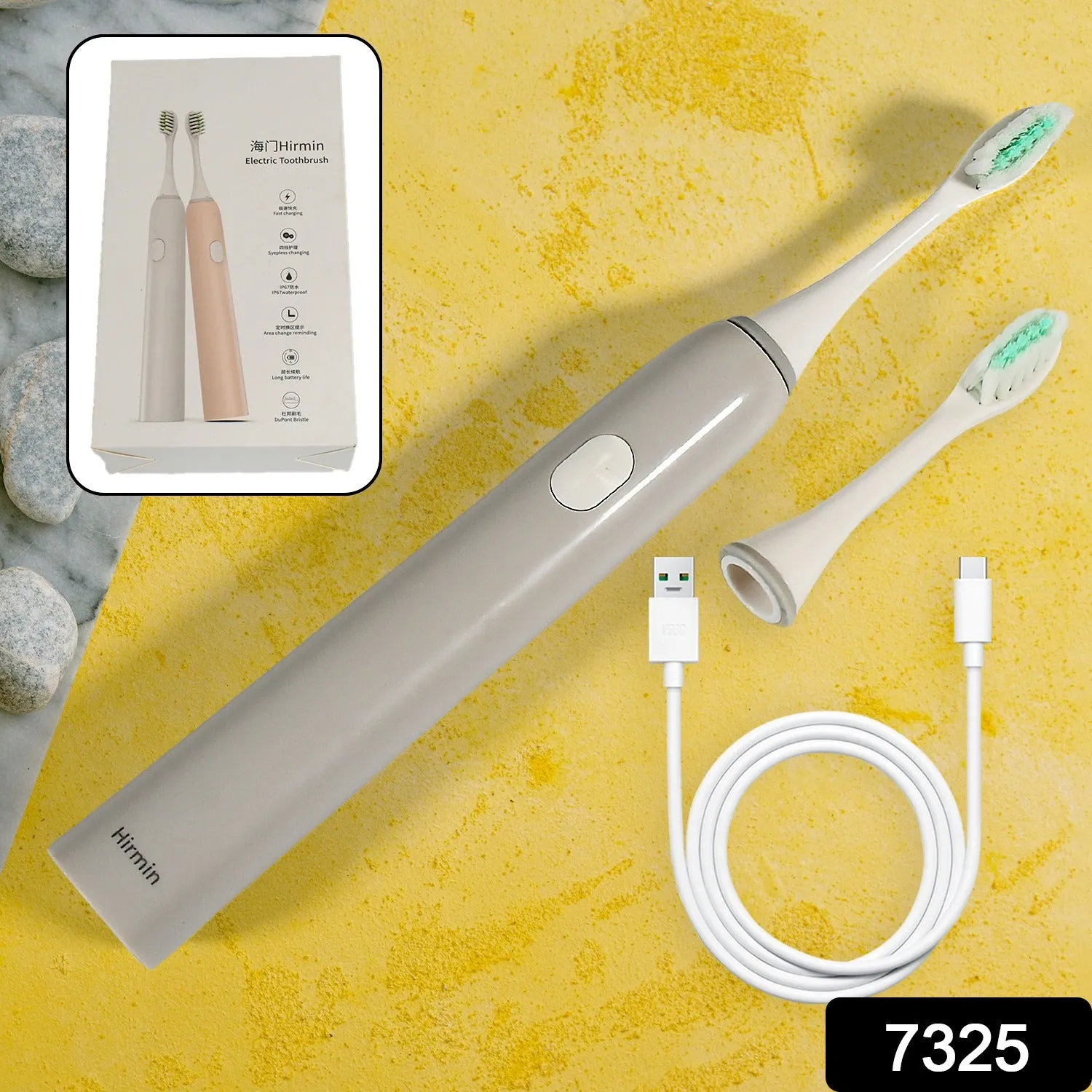 7325 Electric Toothbrush For Adults And Teens Electric Toothbrush Deep Cleansing Toothbrush