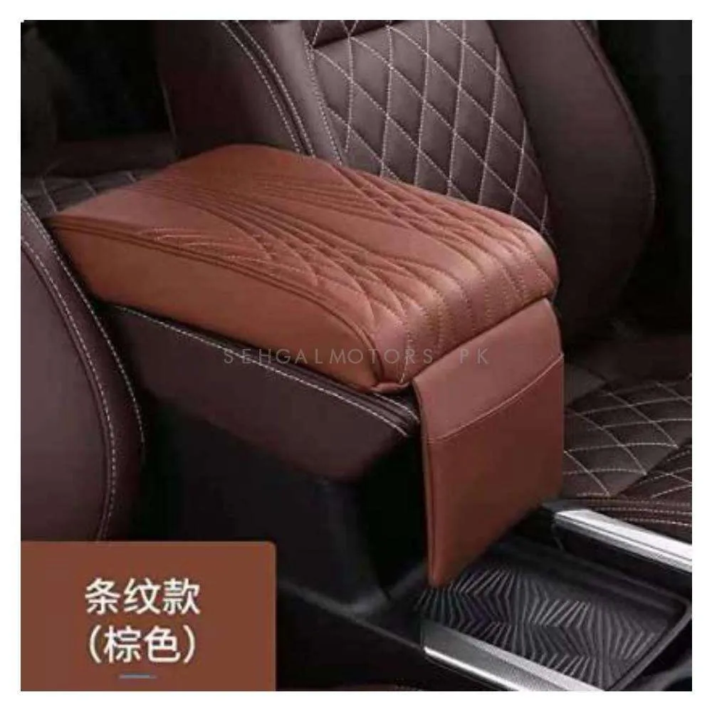 7D Armrest Cushion - Brown - Toyota Prado | Land Cruiser