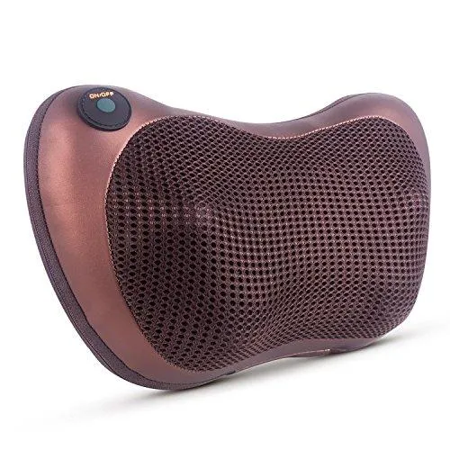 A-ZONE Shiatsu Massage Deep Kneading Massager Pillow for Neck