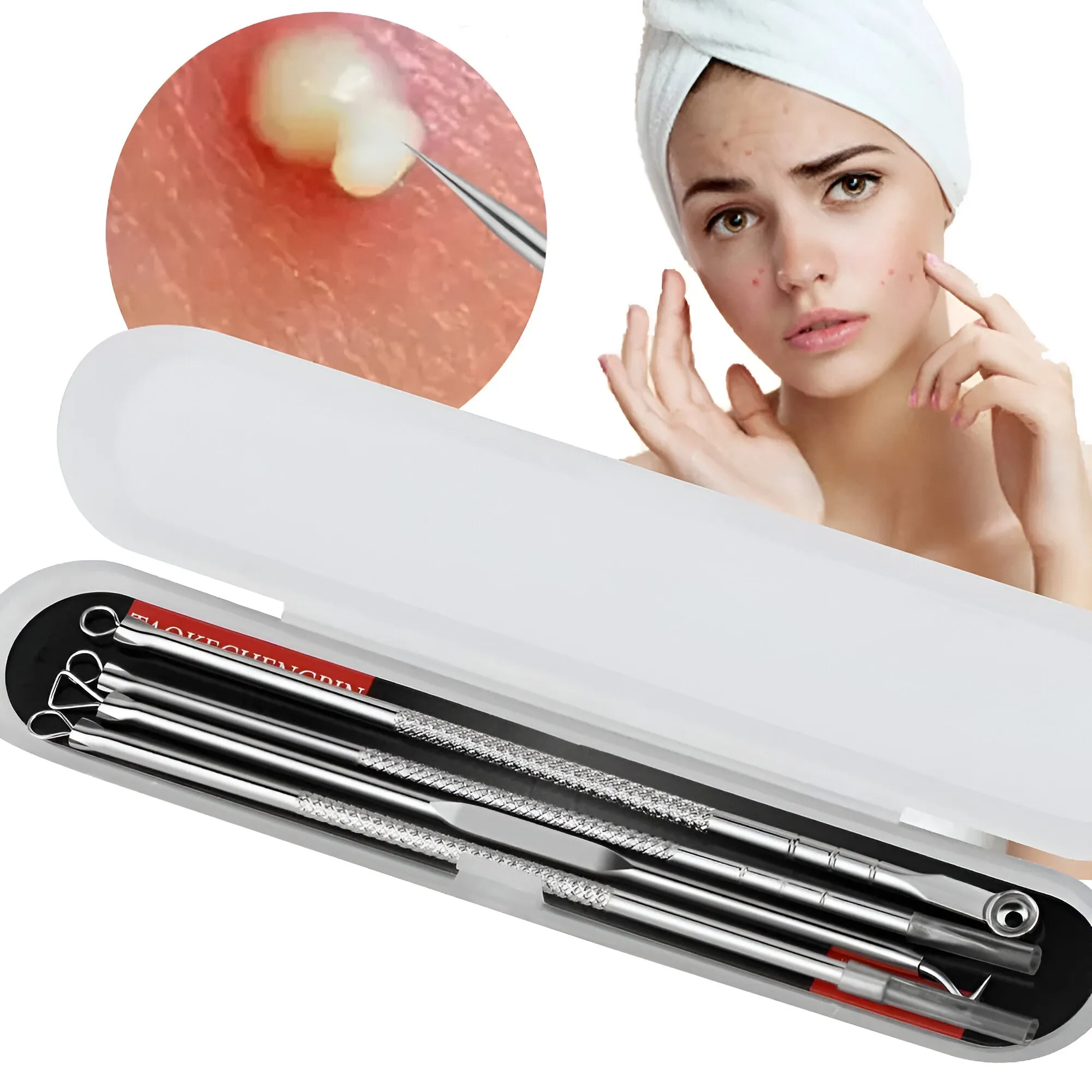 Acne Blackhead Remove Needle Set