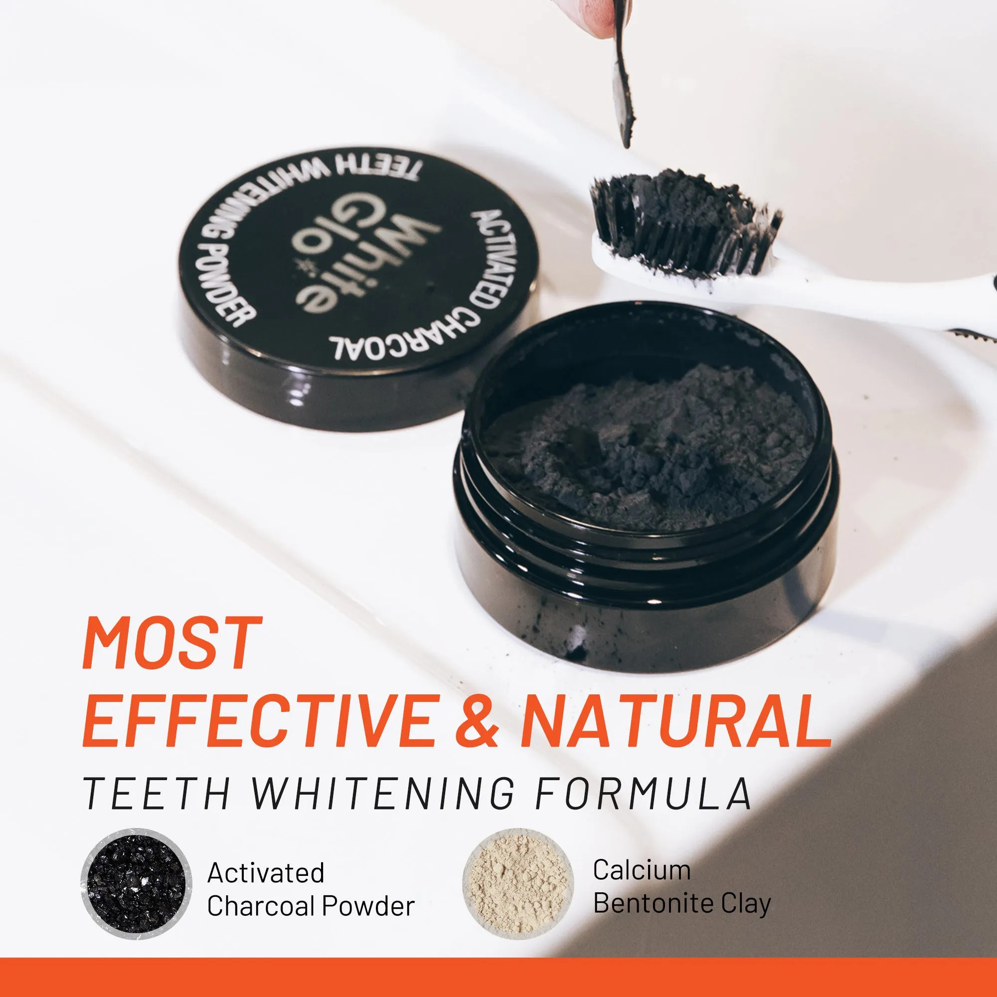 Activated Charcoal Teeth Whitening Powder