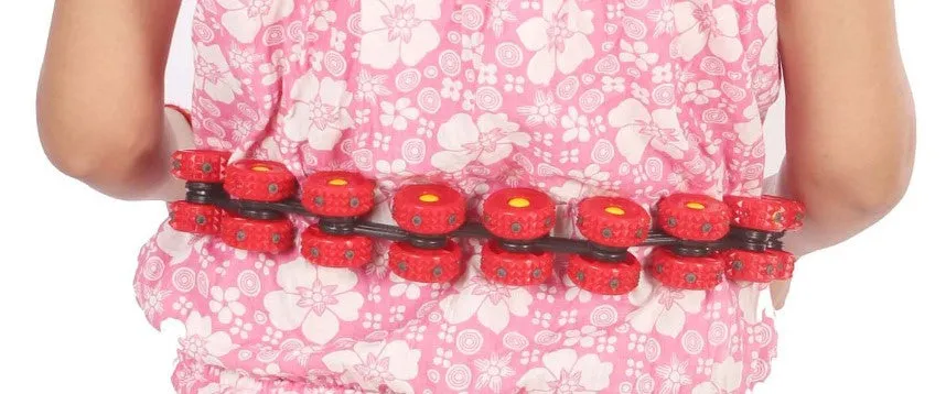 Acupressure Wheel Massager-Pyramidal Magnetic-Code 030-एक्यूप्रेशर व्हील मसाजर-Self Massager-Easy to Use-Activate Acupressure Points