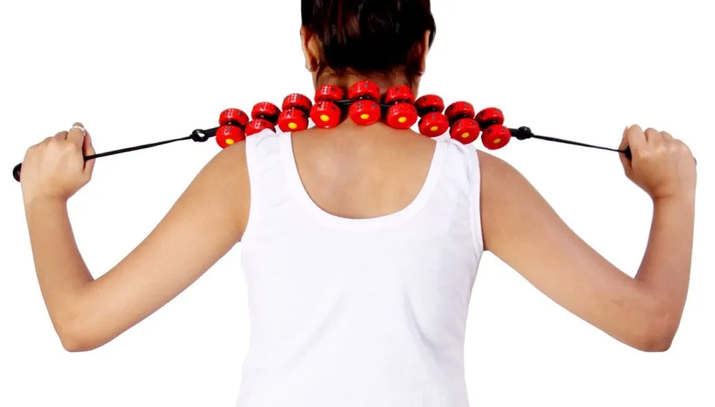 Acupressure Wheel Massager-Pyramidal Magnetic-Code 030-एक्यूप्रेशर व्हील मसाजर-Self Massager-Easy to Use-Activate Acupressure Points