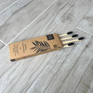 Adult Bamboo Toothbrush 4 Pack