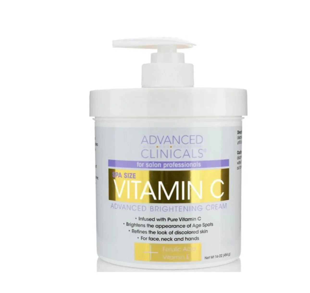 Advanced Clinicals Vitamin C Body Cream