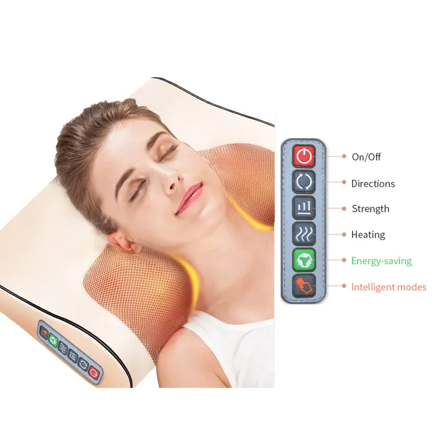 Advanced Infrared Heating 3D Neck and Body Massage Pillow