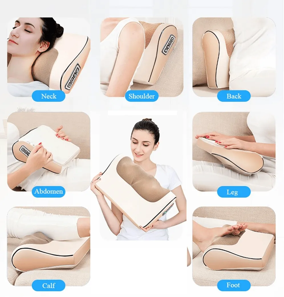 Advanced Infrared Heating 3D Neck and Body Massage Pillow