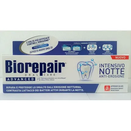 Advanced intensive night toothpaste against erosion 75 ml, Biorepair