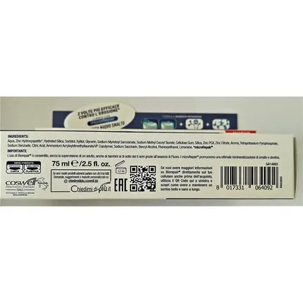 Advanced intensive night toothpaste against erosion 75 ml, Biorepair