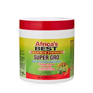 AFRICA'S BEST Super Gro Max Hair & Scalp Conditioner 5.25oz
