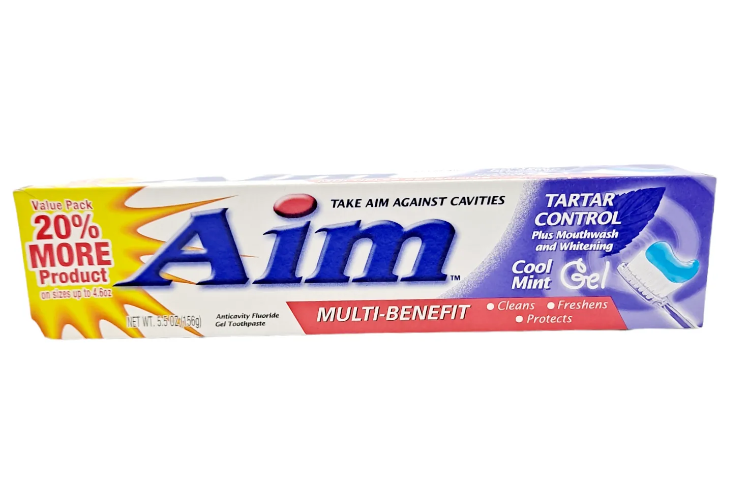 AIM Tartar Control Cool Mint Gel /5.5