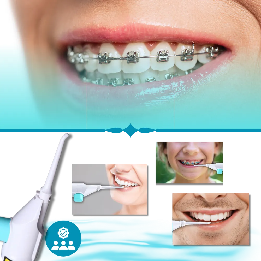 Air Powered Teeth Water Flosser