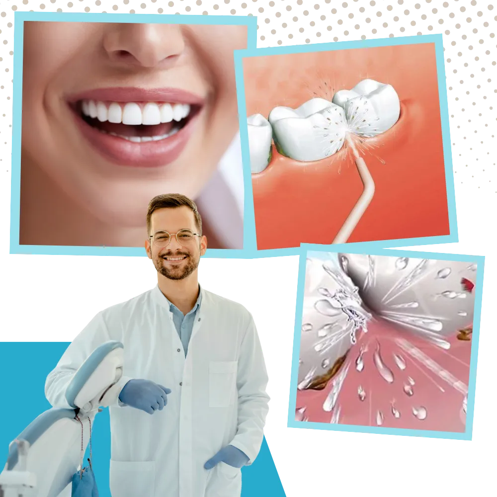 Air Powered Teeth Water Flosser