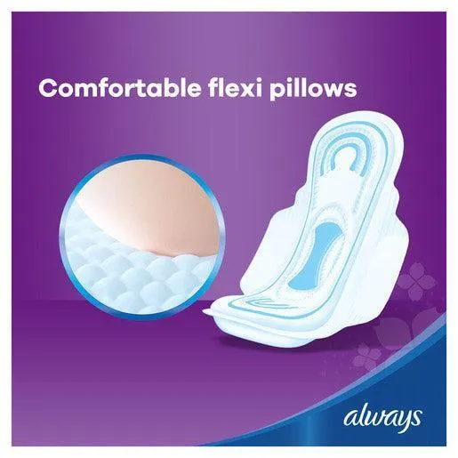 Always Clean & dry Maxi Thick Sanitary Pads With Wing - Large 10pcs