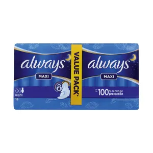 Always Maxi Sanitary Pads Extra Long Duo 16 Pads