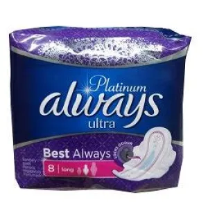 Always Ultra Platinum Long x8