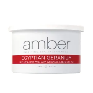 Amber Hard Wax, Egyptian Geranium, 14 oz