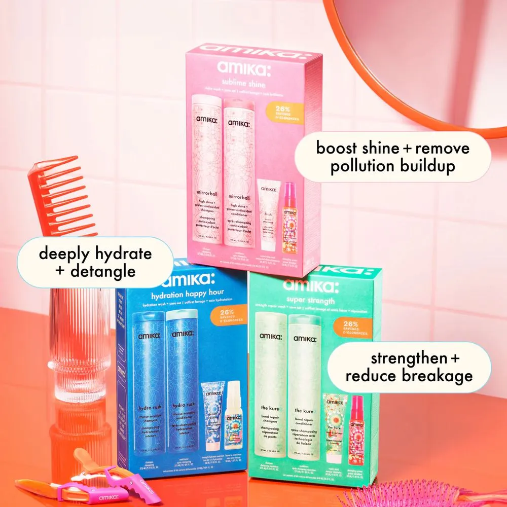 Amika Super Strength - Strength Repair Wash   Care Set
