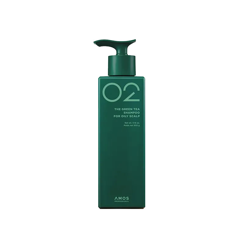 amos Green Tea Shampoo For oily scalp 500g