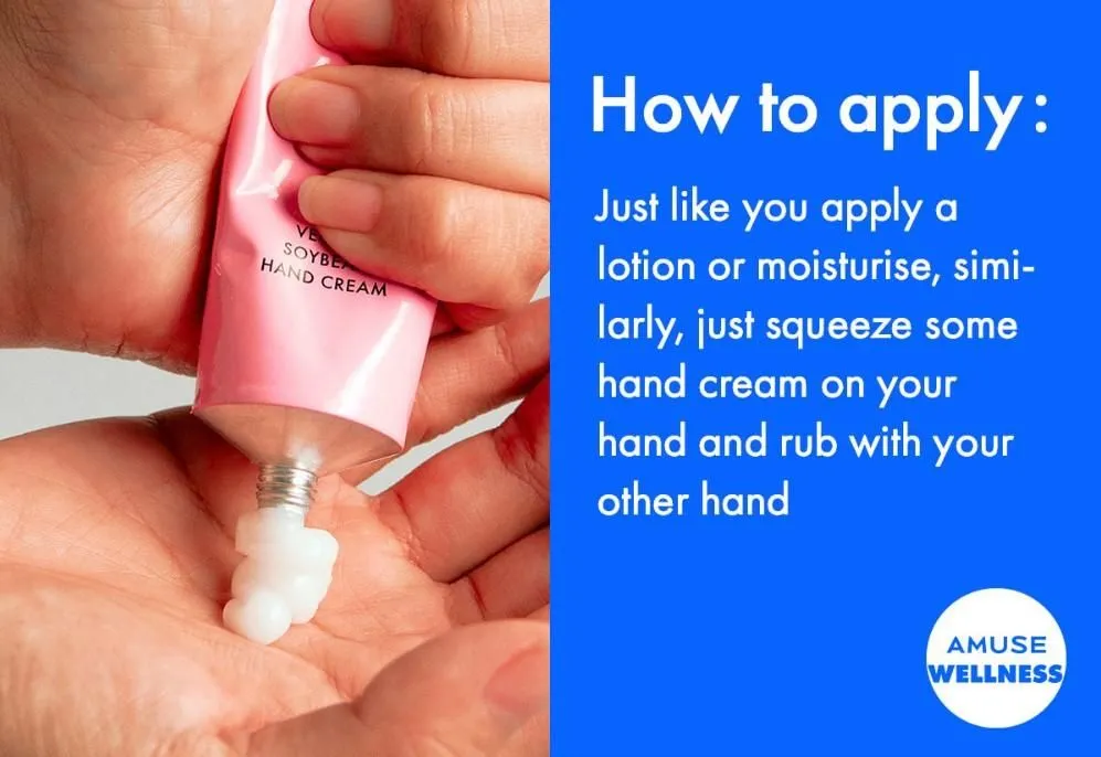 AMUSE Vegan Soybean Hand Cream (3 Types) 50ml